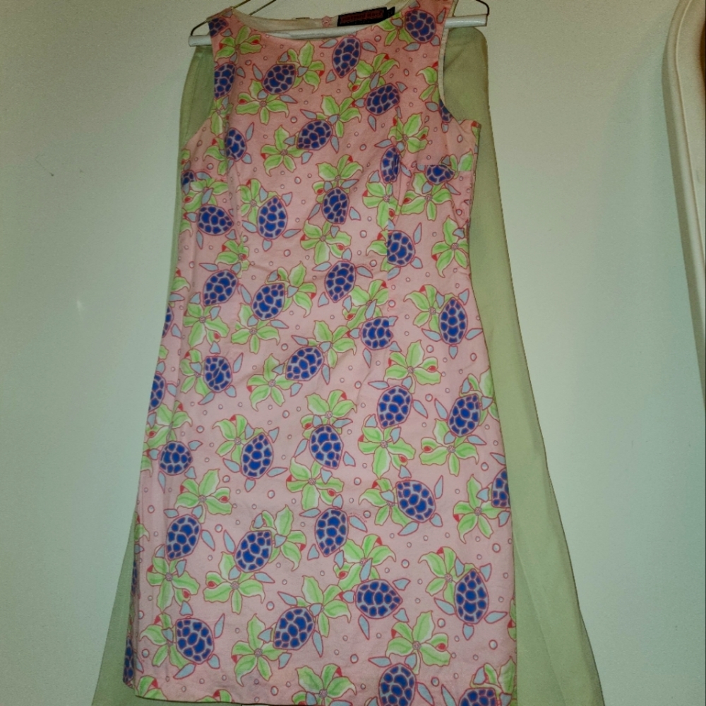 Vineyard vine turtle dress